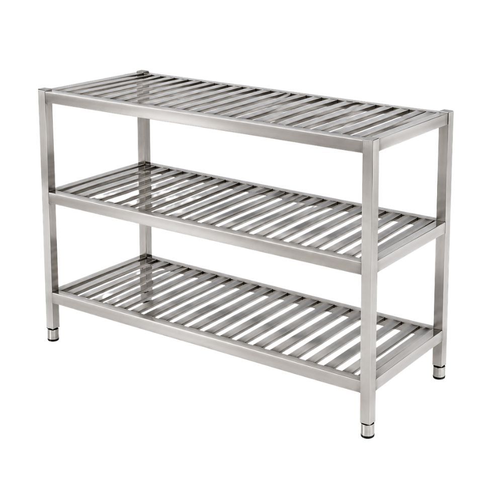 Giá inox 3 tầng nan TC-GN03