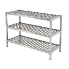 Giá inox 3 tầng nan TC-GN03