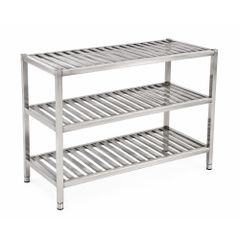Giá inox 3 tầng nan TC-GN03