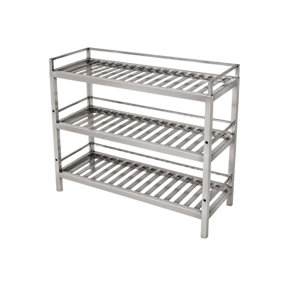 Giá inox 3 tầng nan treo tường TC-GTT03