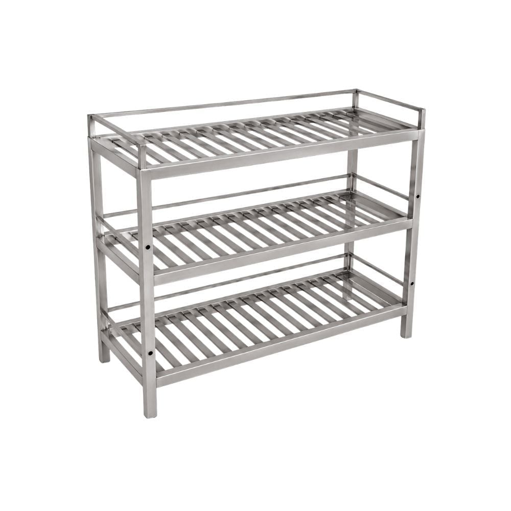 Giá inox 3 tầng nan treo tường TC-GTT03