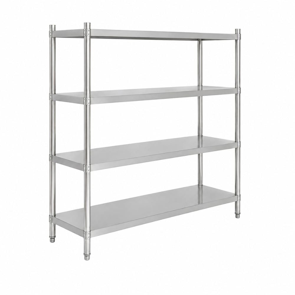 Giá phẳng inox 4 tầng TC-GP04