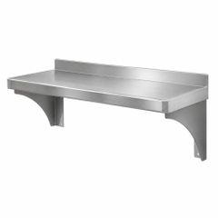 Giá phẳng inox treo tường 1 tầng TC-GPT01