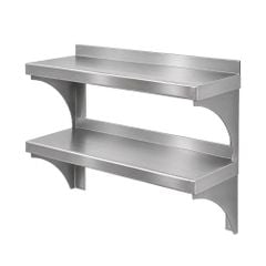 Giá phẳng inox treo tường 2 tầng TC-GPT02