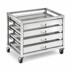 Giá úp cốc 4 tầng di động