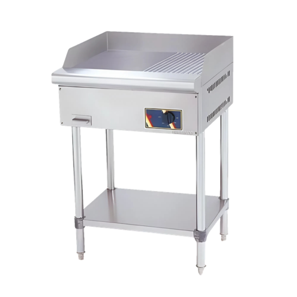 Hình ảnh Bếp chiên nửa phẳng nửa nhám dùng điện chân đứng BERJAYA EG3500-12RFS