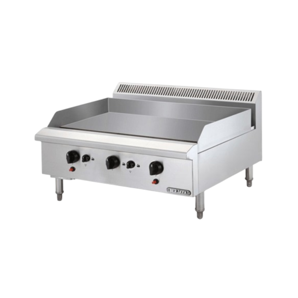 Hình ảnh Bếp chiên phẳng dùng gas BERJAYA GG3B-17 mặt chính diện