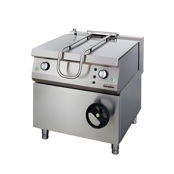 Hình ảnh Chảo nghiêng tay quay dùng Gas OTG 100 mặt chính diện