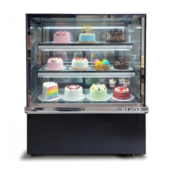Tủ bánh kem Berjaya kính vuông RCS09SB13-2FB