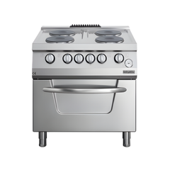 Bếp Âu 4 họng có lò nướng dùng điện Ozti OSOEF 8070