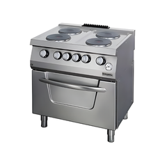 Bếp Âu 4 họng có lò nướng dùng điện Ozti OSOEF 8070