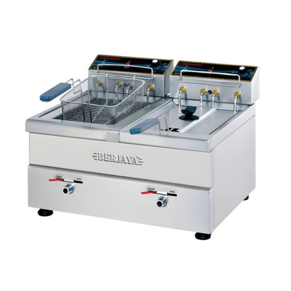 Hình ảnh Bếp chiên nhúng đôi SDF-12D mặt chính diện