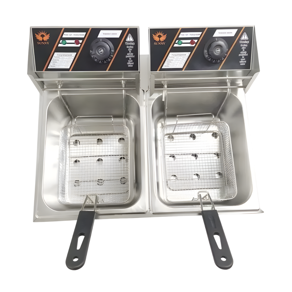 Bếp chiên nhúng đôi Sunny SN-02