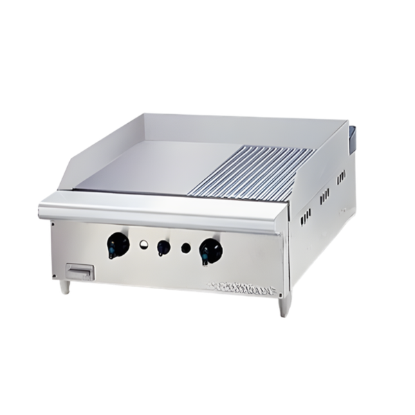 Hình ảnh Bếp chiên nửa phẳng nửa nhám dùng gas BERJAYA GG2B12R