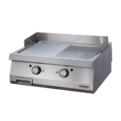 Bếp chiên nửa phẳng nửa nhám dùng gas Ozti OGG 8070 1/2 N