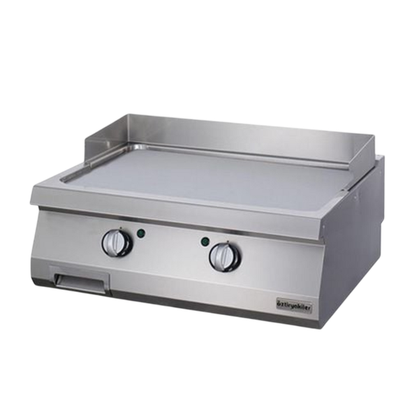 Hình ảnh Bếp chiên phẳng đôi dùng điện OGE 8070 C (Bề mặt Crom) chính diện