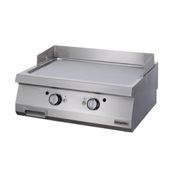 Bếp chiên phẳng đôi dùng gas Ozti OGG 8070 ( Bề mặt Carbon)