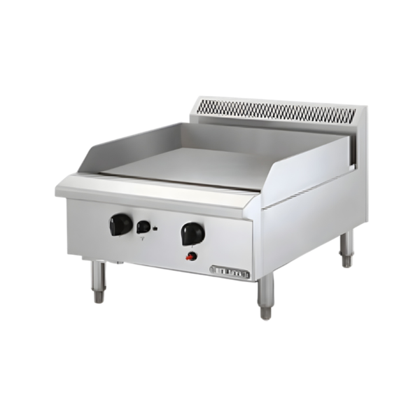 Hình ảnh Bếp chiên phẳng dùng gas BERJAYA GG2B-17 mặt chính diện