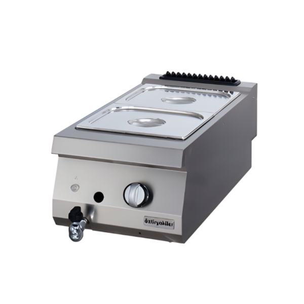 Hình ảnh Bếp giữ nóng thức ăn đơn dùng gas OZTI OBG 4070 mặt chính diện