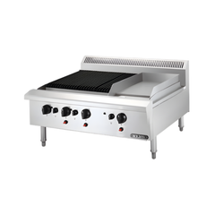 Bếp nướng chiên bề mặt dùng gas BERJAYA CB3BGG1B-17
