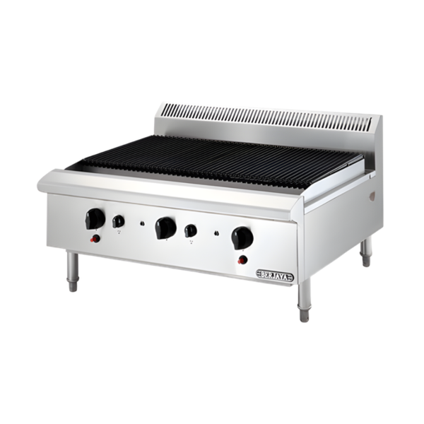 Hình ảnh Bếp nướng dùng gas BERJAYA CB3B-17 mặt chính diện