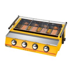 Bếp nướng hải sản dùng Gas 4 họng ET-K222