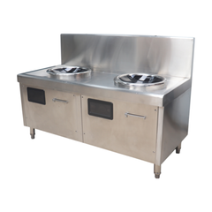 Bếp từ đôi công nghiệp mặt lõm