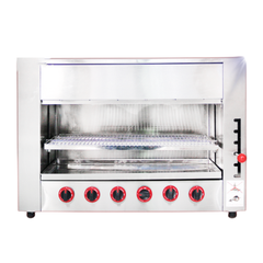 Lò nướng Salamander 6 họng dùng gas