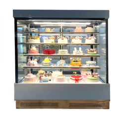 Tủ bánh kem 5 tầng 1m5 sấy màng 3 mặt