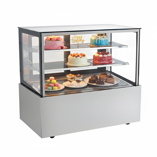 Hình ảnh Tủ bánh trưng bày Turbocool 3 tầng 1m5 mặt bên phải