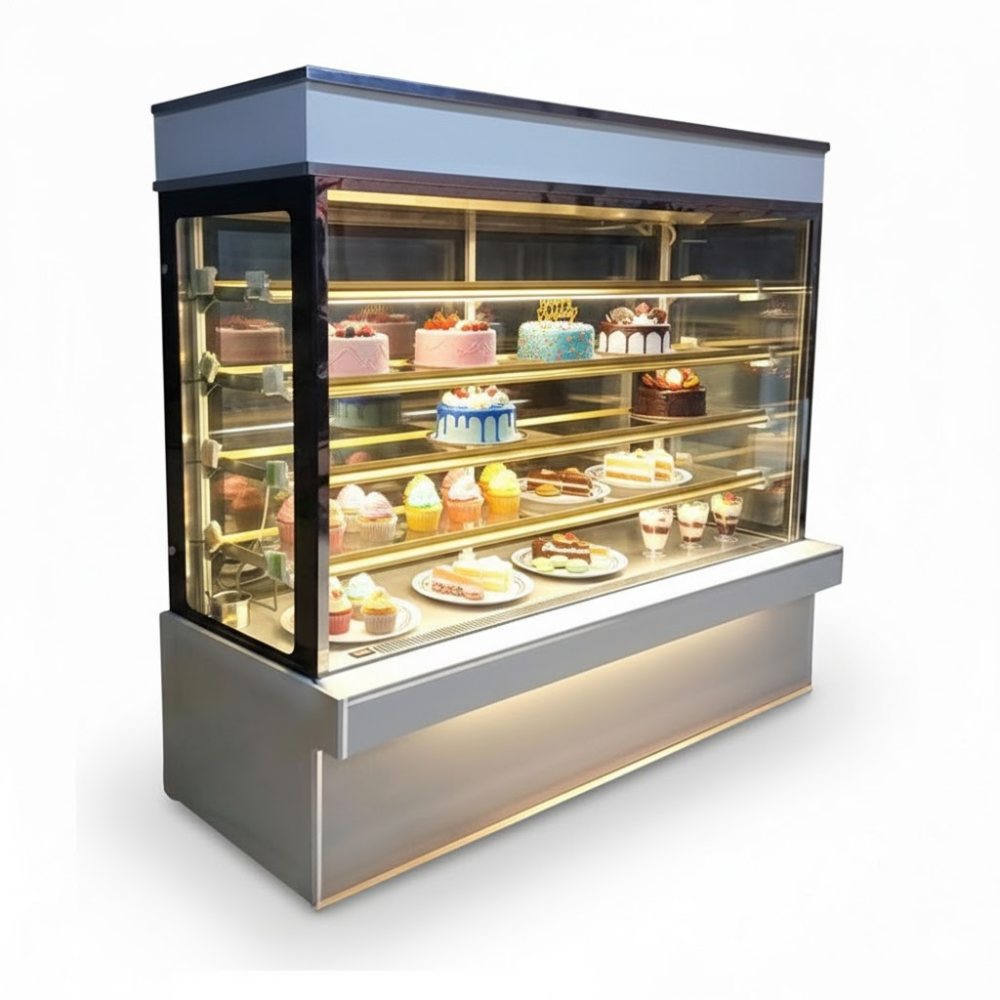 Tủ trưng bày bánh kem 5 tầng Snow Queen 1m8