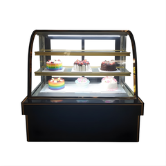 Tủ bánh kem 3 tầng kính cong SnowQueen SNQ-12SC ( ngang 1,2m)