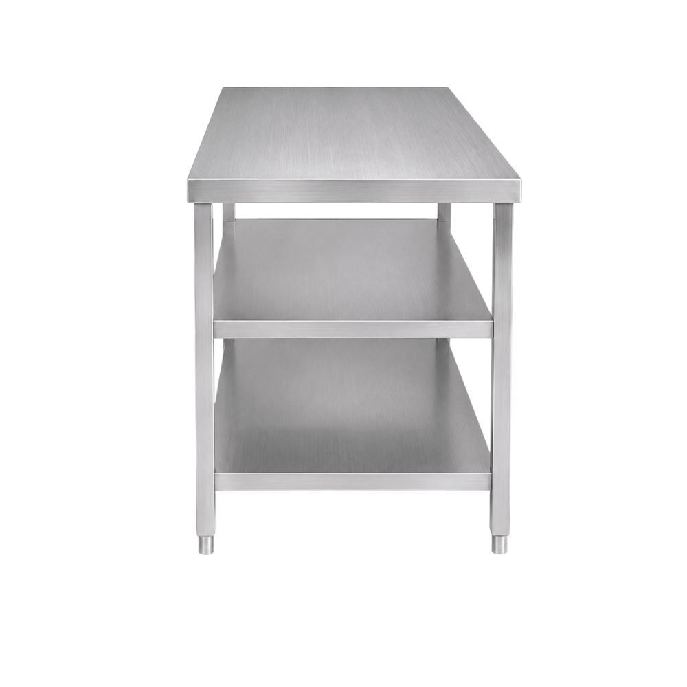 Kệ inox 3 tầng giá phẳng TC-KP3T
