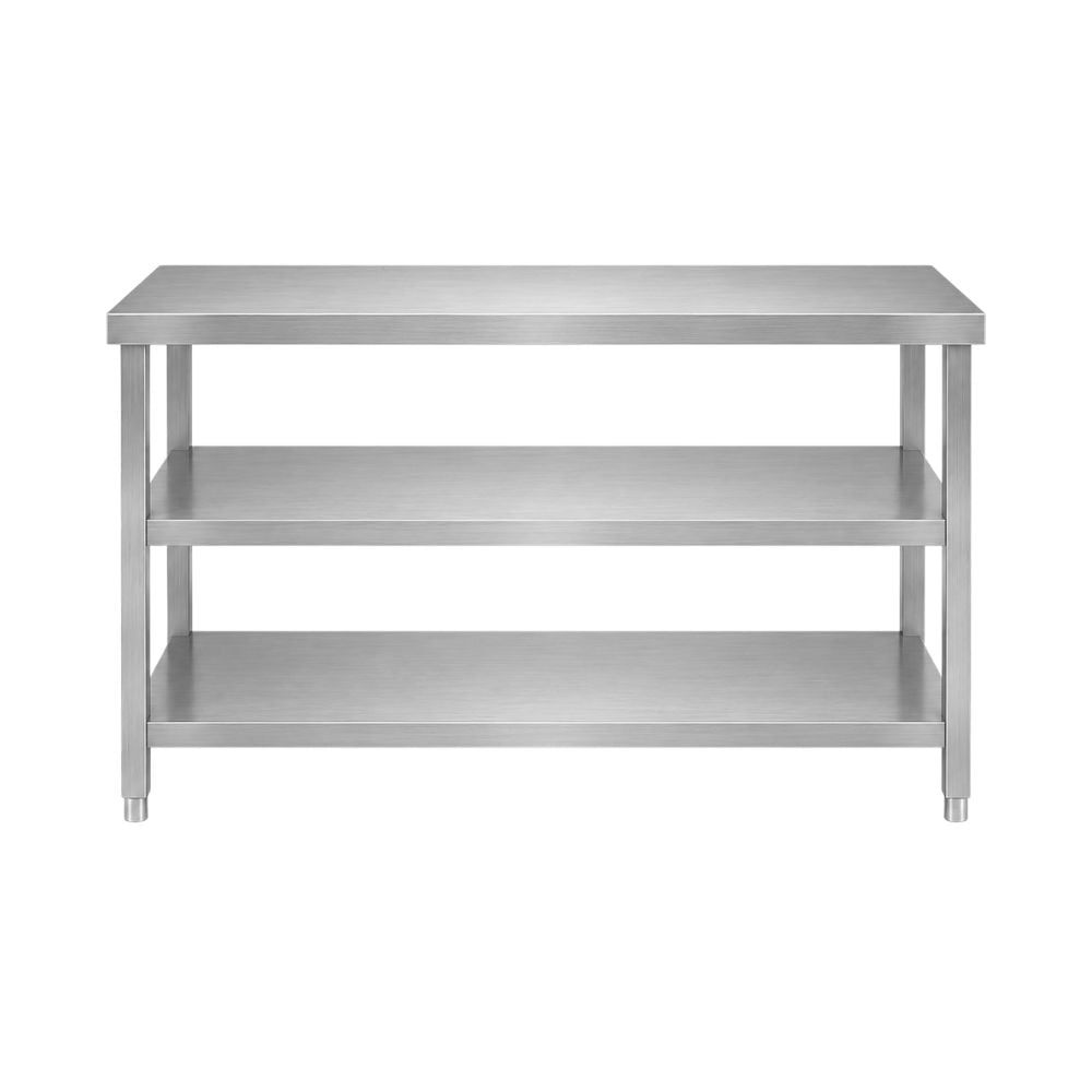Kệ inox 3 tầng giá phẳng TC-KP3T