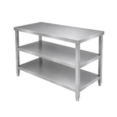 Kệ inox 3 tầng giá phẳng TC-KP3T
