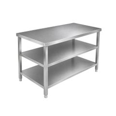 Kệ inox 3 tầng giá phẳng TC-KP3T