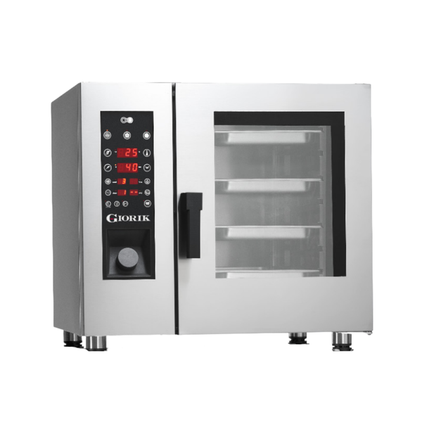 Lò hấp nướng đa năng 6 khay GN 2/1 GIORIK SEPE062 hình ảnh nghiêng phải