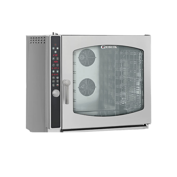 Hình ảnh nghiêng phải Lò hấp nướng đa năng 7 khay điện GIORIK MDE7