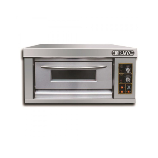 Hình ảnh chính diện của Lò nướng 1 tầng 2 khay dùng gas Berjaya BJY-G60-1BD