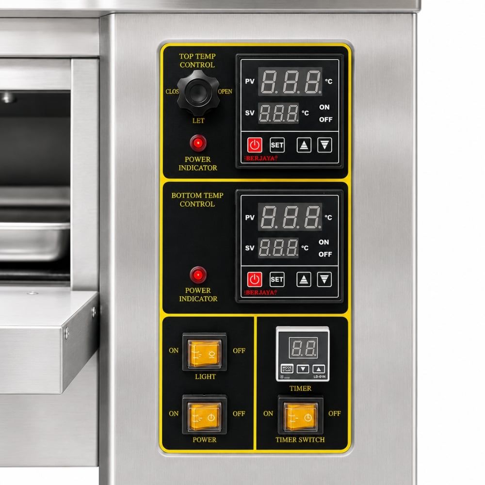 Lò nướng bánh 2 tầng 4 khay BERJAYA BJY-E13KW-2BDD