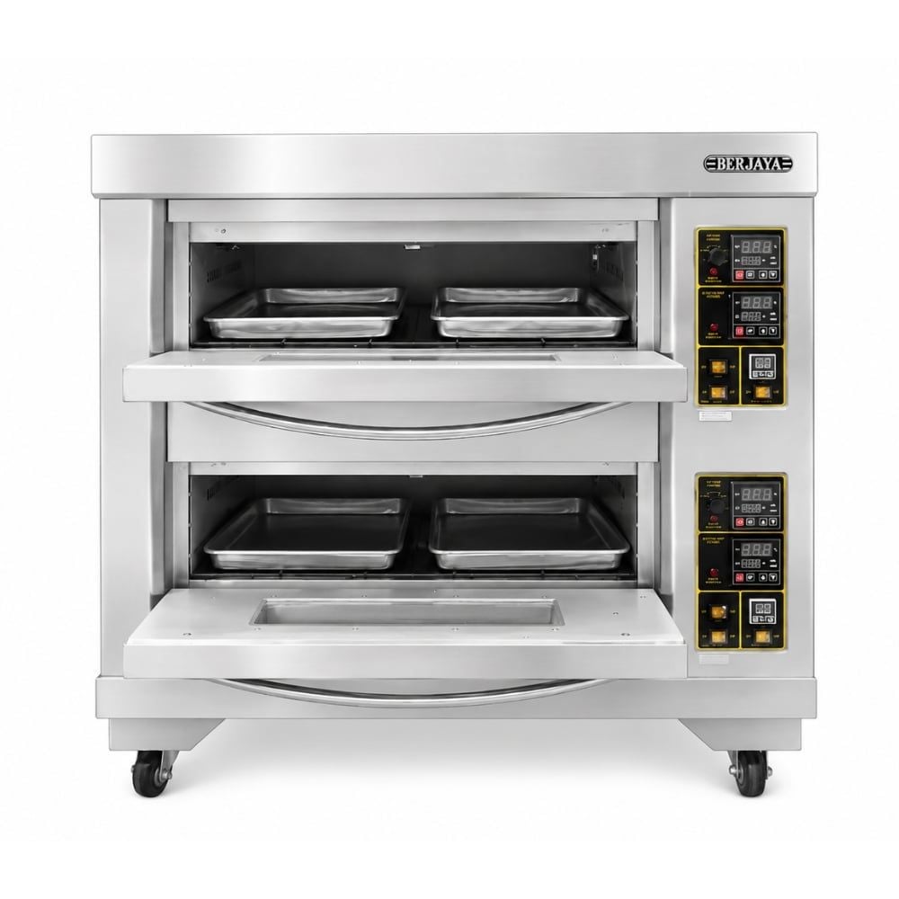 Lò nướng bánh 2 tầng 4 khay BERJAYA BJY-E13KW-2BDD