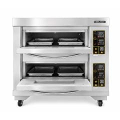 Lò nướng bánh 2 tầng 4 khay BERJAYA BJY-E13KW-2BDD