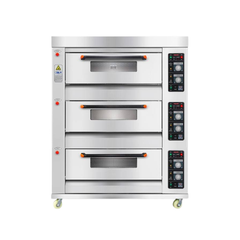 Lò nướng 3 tầng 6 khay Hongling HLY-306F dùng gas