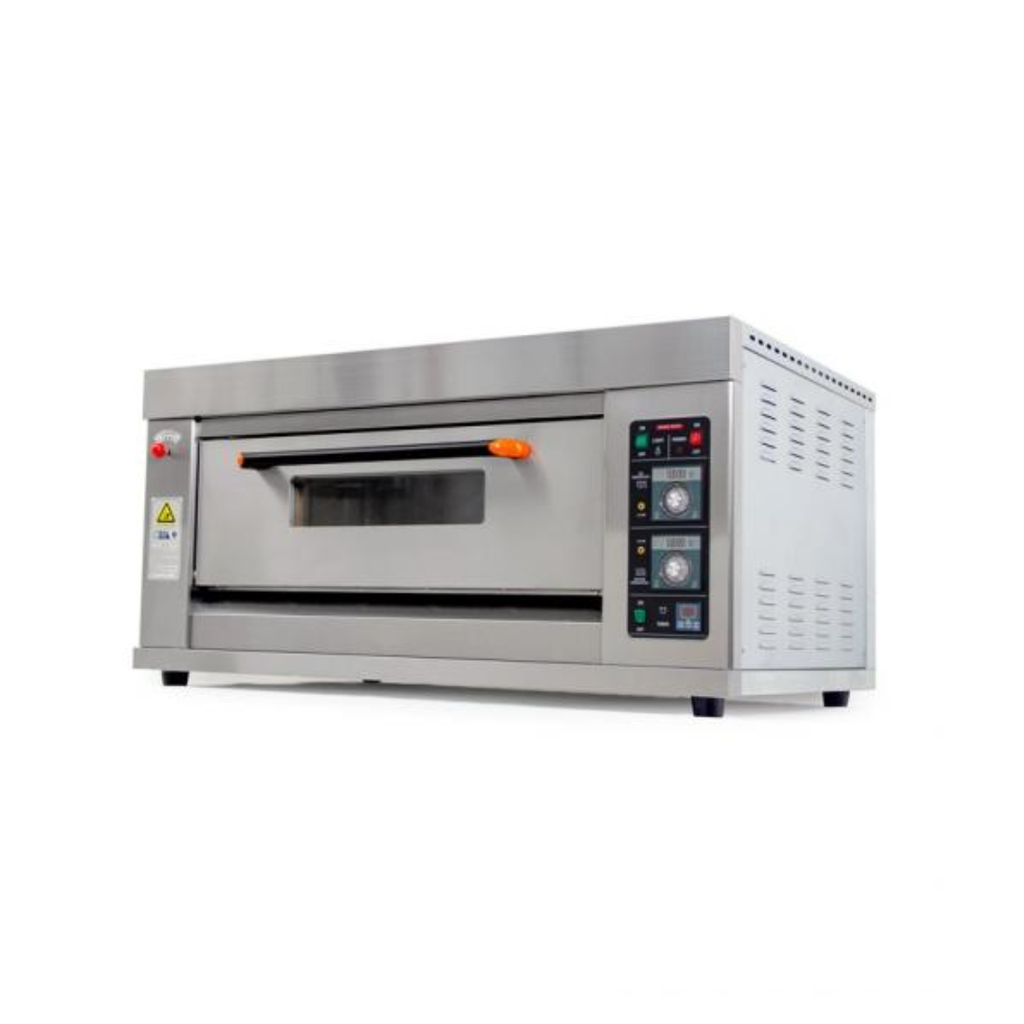 Lò nướng bánh 1 tầng 2 khay Hongling HLY-102F dùng gas