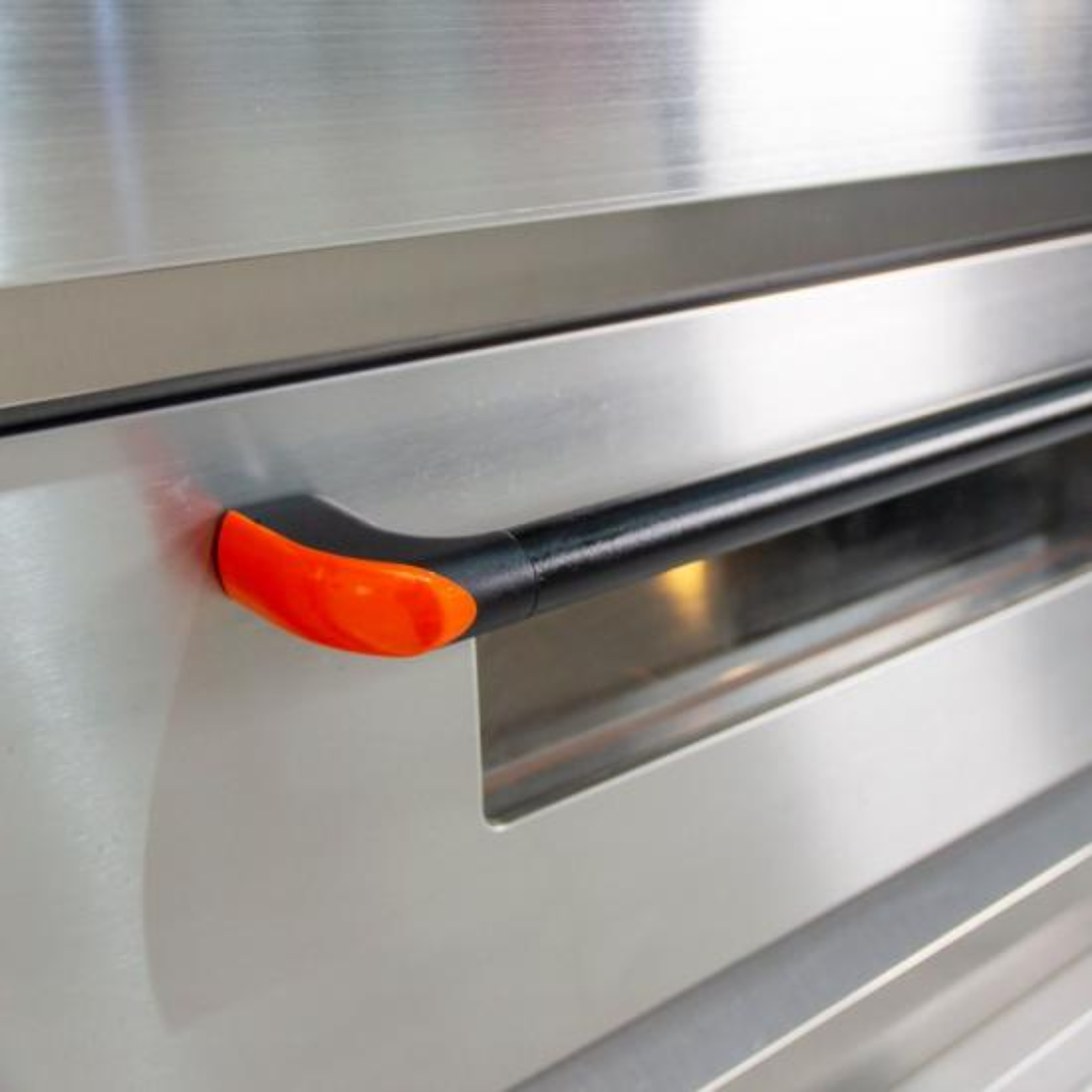 Lò nướng bánh 1 tầng 2 khay Hongling HLY-102F dùng gas