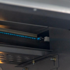 Lò nướng bánh 1 tầng 2 khay Hongling HLY-102F dùng gas