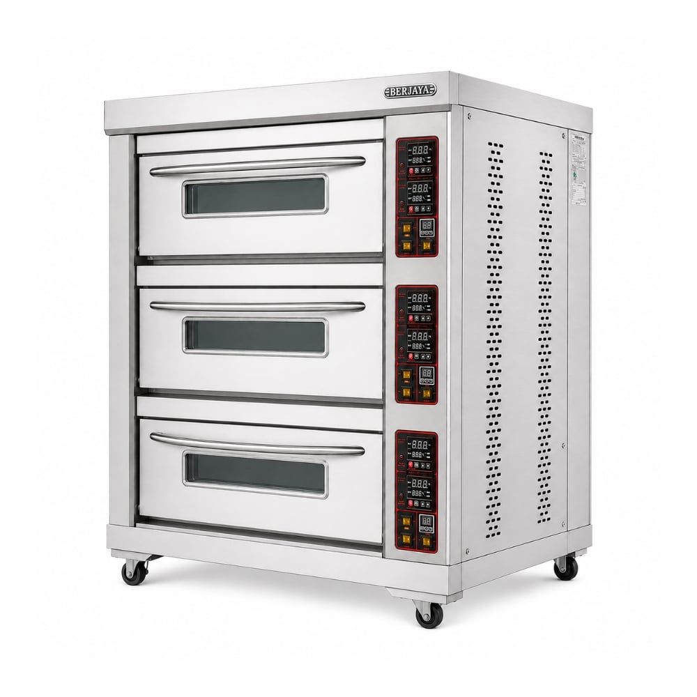 Lò nướng dùng điện 3 Tầng 6 khay BERJAYA BJY-E20KW-3BDD