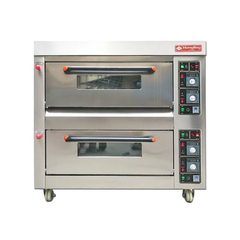 Lò nướng dùng gas 2 tầng 4 khay HLY-204