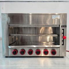 Lò nướng Salamander 6 họng dùng gas