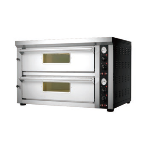 Hình ảnh nghiêng trái của Lò nướng Pizza 2 tầng dùng điện PZE-402A